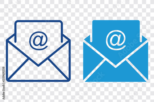 E-mail icon, mail icon set, envelope icon, Gmail. envelope mail icon. Mail icon button sign.
