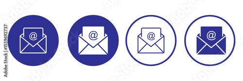 E-mail icon, mail icon set, envelope icon, Gmail. envelope mail icon. Mail icon button sign.