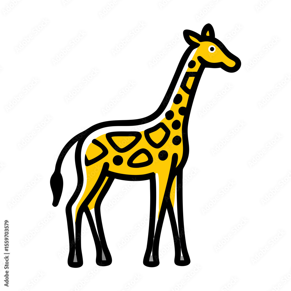 Obraz premium Giraffe Icon