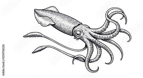 Religious textbook with cross line art vector illustration for faith-based projects