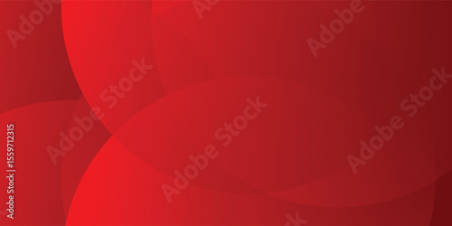 Red abstract background with circular. geometric shape circle. vector illustration eps10