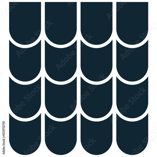 Roof icon vector, representing shelter, protection, and structural integrity. Perfect for home construction, property maintenance, building design, and weatherproofing.