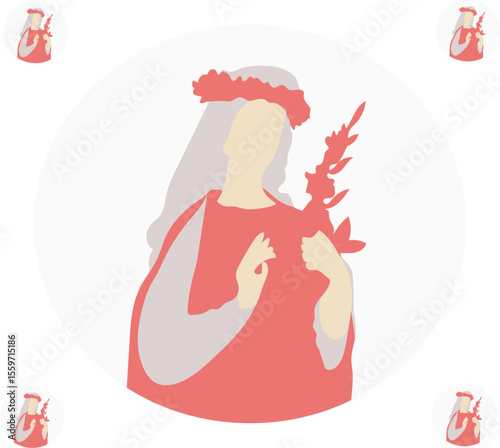 feast day Italy Feast of St Rosalia is celebrated every year on july	
