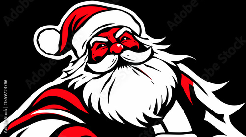 Wallpaper Mural Cartoon Santa Claus Character Icon Collection – Christmas Vector Torontodigital.ca
