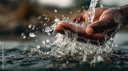 Climate change and water scarcity threaten freshwater resources by altering precipitation patterns, depleting aquifers, and reducing access to clean water, demanding sustainable