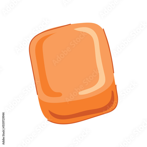 sustainable ice cubes reusable cartoon vector illustration