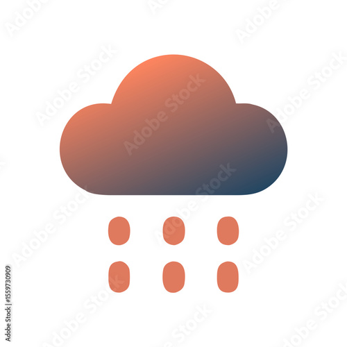 Rain Cloud Icon