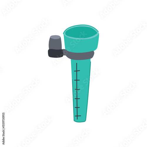 measurement rain gauge cartoon vector illustration