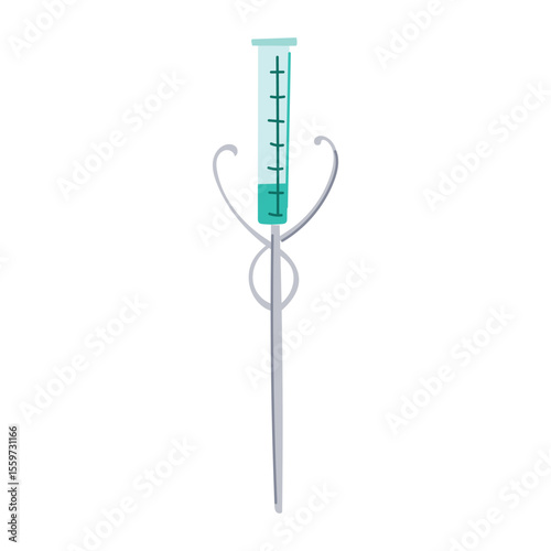 accuracy rain gauge cartoon vector illustration