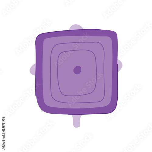 ecofriendly silicone food cover cartoon vector illustration