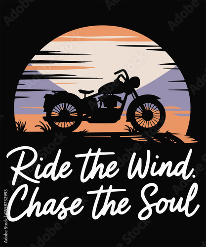 Ride the Wind Graphic Design