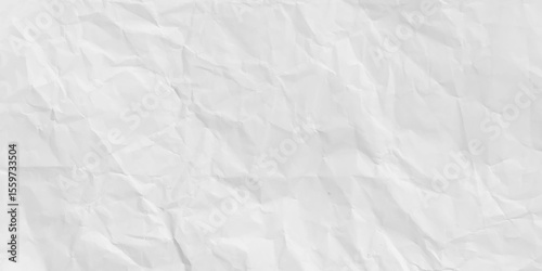 Crumpled white paper texture - abstract background. 
