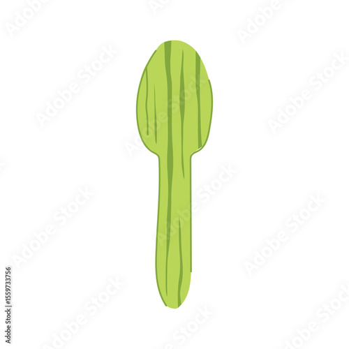 examination tongue depressor cartoon vector illustration