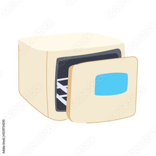 hygiene uv light sanitizer medical cartoon vector illustration