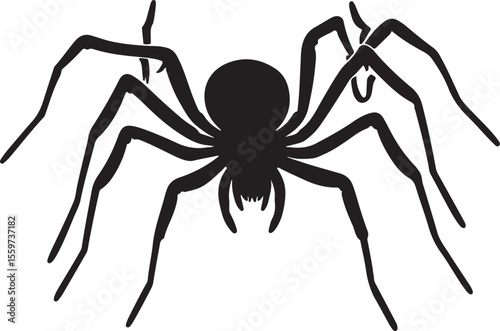 black widow spider