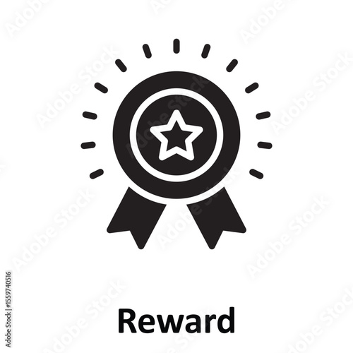 Reward Vector Icon which can easily modify or edit