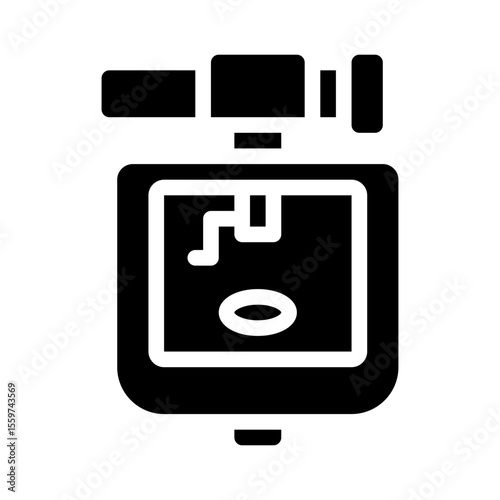 urinal glyph icon