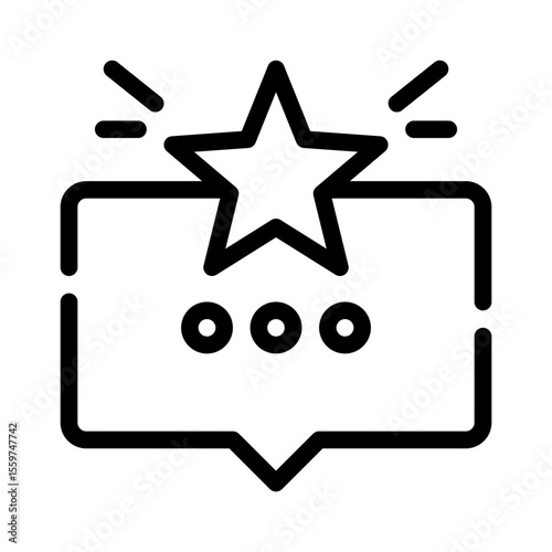feedback line icon
