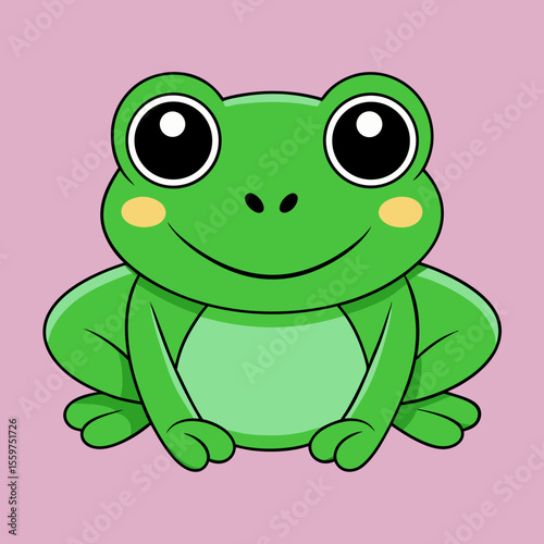funny frog cartoon