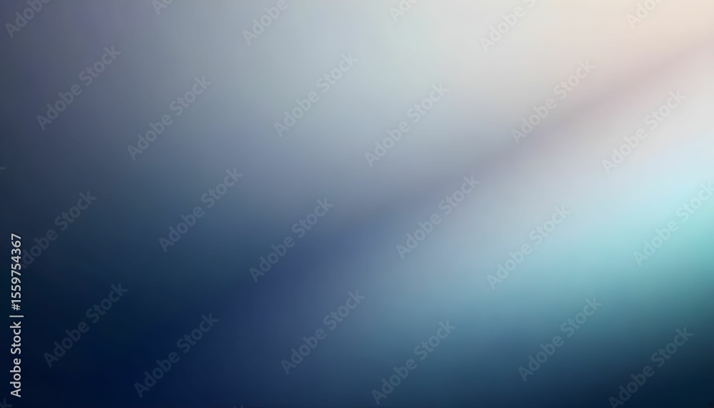 Obraz premium Abstract background featuring a gradient of blues, white, and teal colors, with diagonal light.