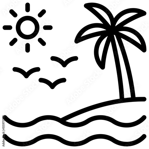 Beach Icon