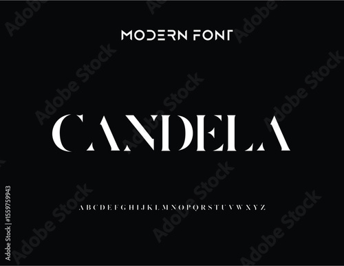 Elegant Font Uppercase Lowercase and Number. Classic Lettering Minimal Fashion Designs. Typography modern serif fonts regular decorative vintage concept. vector illustration