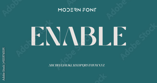 Elegant Font Uppercase Lowercase and Number. Classic Lettering Minimal Fashion Designs. Typography modern serif fonts regular decorative vintage concept. vector illustration