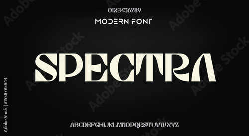 Elegant Font Uppercase Lowercase and Number. Classic Lettering Minimal Fashion Designs. Typography modern serif fonts regular decorative vintage concept. vector illustration