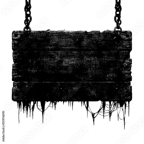 Isolated ornate black street light post on transparent background
