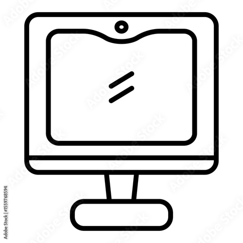  Desktop computer monitor.