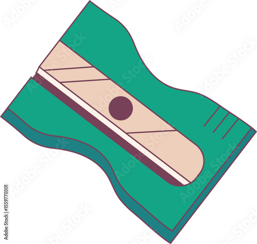 Pencil Sharpener illustration, perfect for design graphic needs