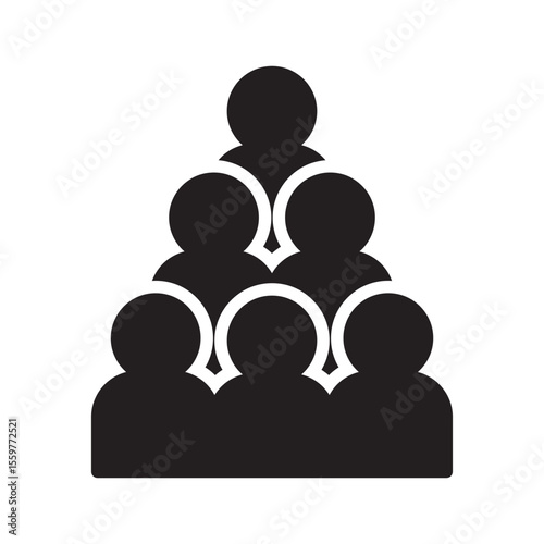 Audience Vector Icon which can easily modify or edit