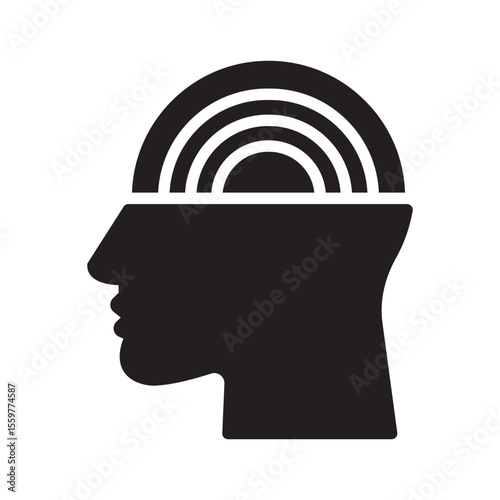 Inspiration Vector Icon which can easily modify or edit