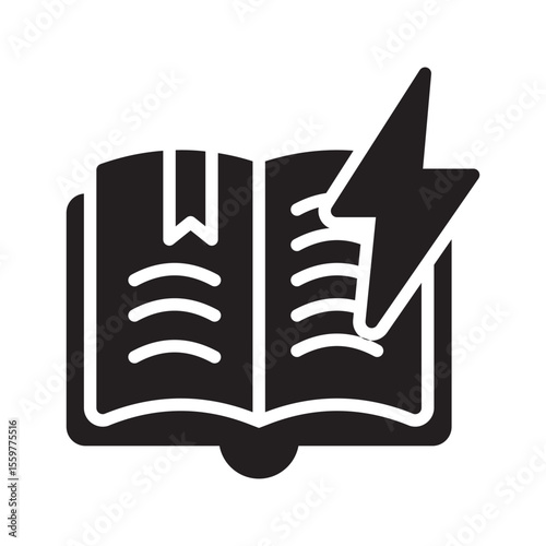Knowledge Vector Icon which can easily modify or edit