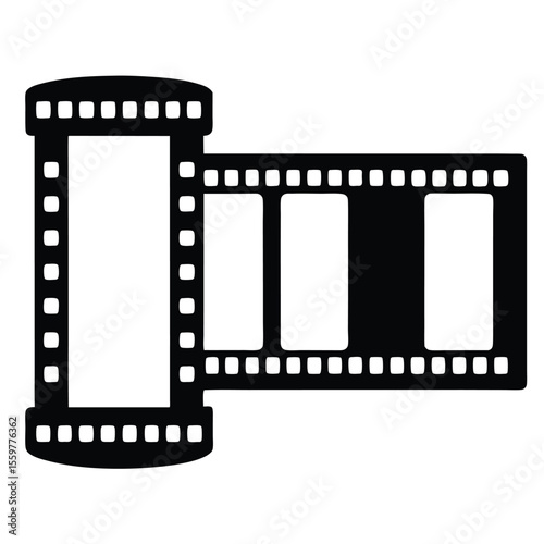 Vintage Film Reel A Classic Icon of Cinema and Photography, Preserving Memories and Storytelling Through Timeless Analogue