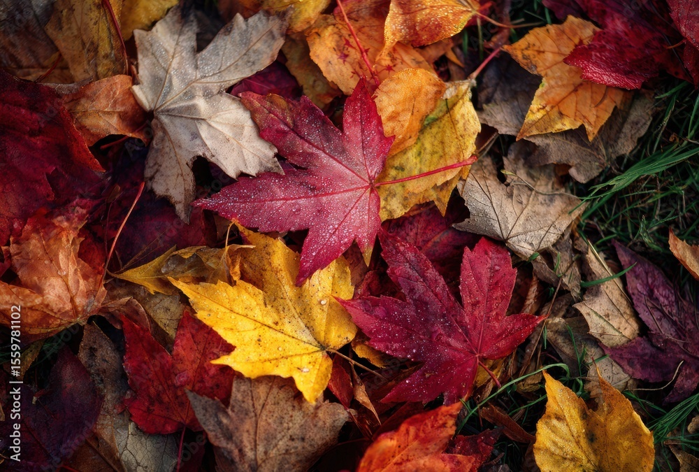 Obraz premium colorful autumn leaves