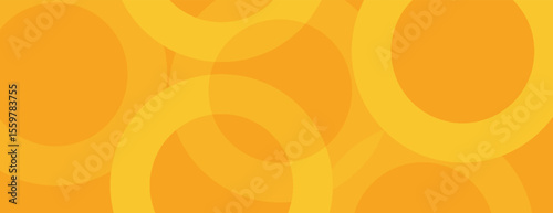 abstract yellow circular background. vector illustration.eps 10.