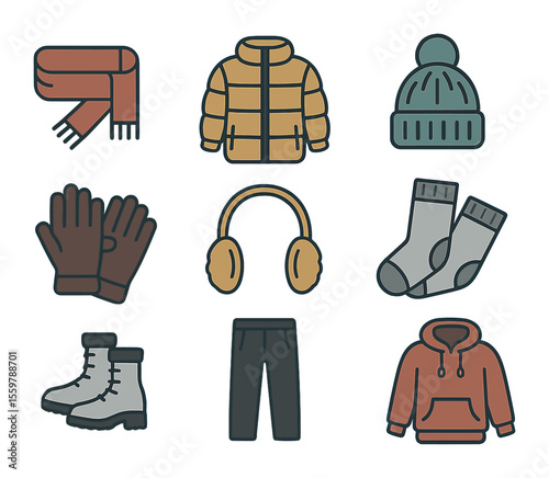 Innovation Tools Icons. Flat icon set of innovation tools and icons: rocket icon, creative spark, iteration