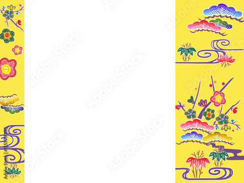 紅型風フレーム