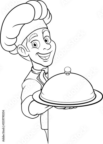 Chef Baker Cartoon Cook Mas...