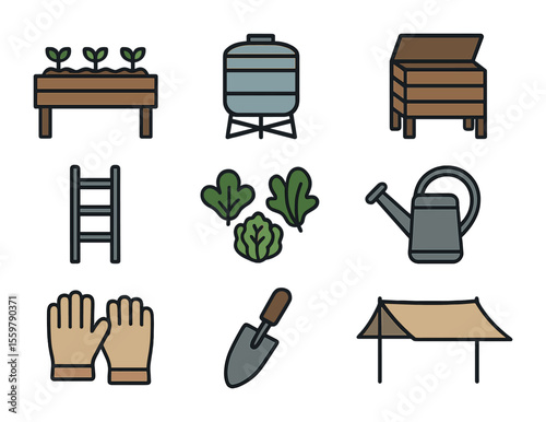 Modern Dating Icons. Solid, filled icons set of evolving dating trends: slow dating icon, speed dating timer,