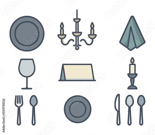 Influencer Analytics Icons. Solid, filled icons set of influencer marketing analytics: audience demographics,