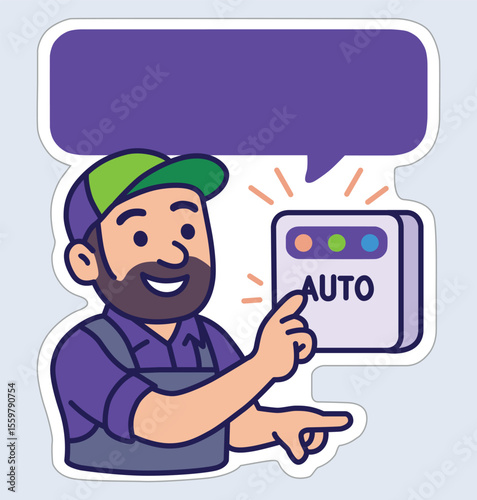 HVAC & Air Conditioning Stickers – Installation, Service & Repair