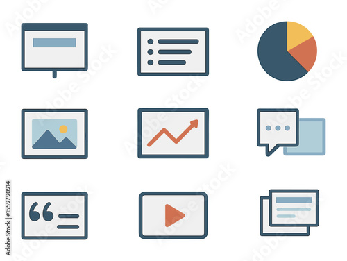 Workplace Roles Icons. Solid, filled icons set of workplace roles and titles: intern, junior employee, team