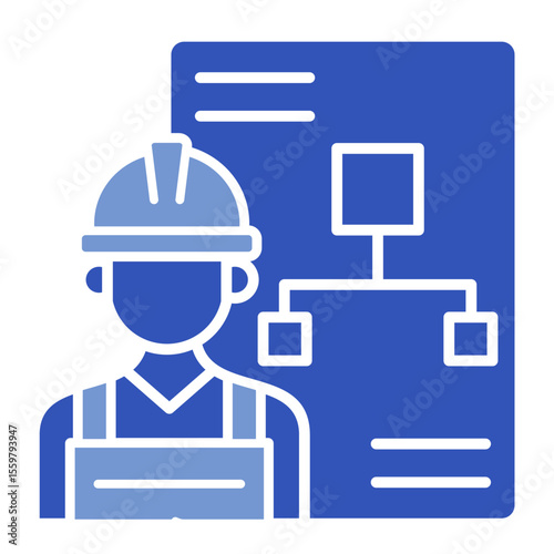 Subcontracting  Icon Element For Design
