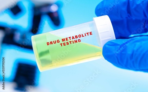 Identifies specific metabolites of drugs to determine recent