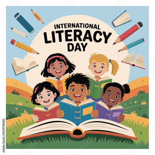 International Literacy Day Observation Poster
