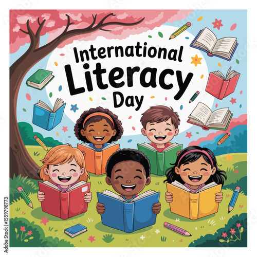 International Literacy Day Observation Poster