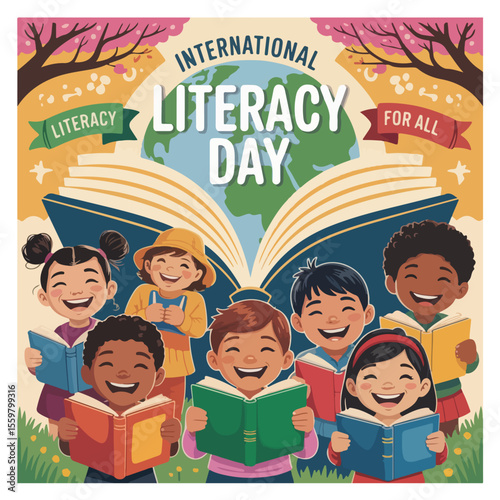 International Literacy Day Observation Poster