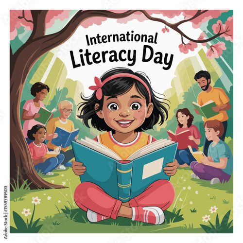 International Literacy Day Observation Poster